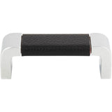 Atlas - Paradigm Pull 3 Inch (c-c) CH and Black Leather - Polished Chrome,Black Leather