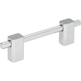 Element Pull 3 Inch (c-c) Brushed Nickel