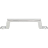 Atlas - Bradbury Pull 3 3/4 Inch (c-c) Polished Chrome - Polished Chrome