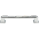 Atlas - Legacy Crystal Pull 5 1/16 Inch (c-c) Polished Chrome - Polished Chrome
