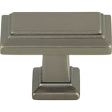 Atlas - Sutton Place Rectangle Knob 1 7/16 Inch Slate - Slate