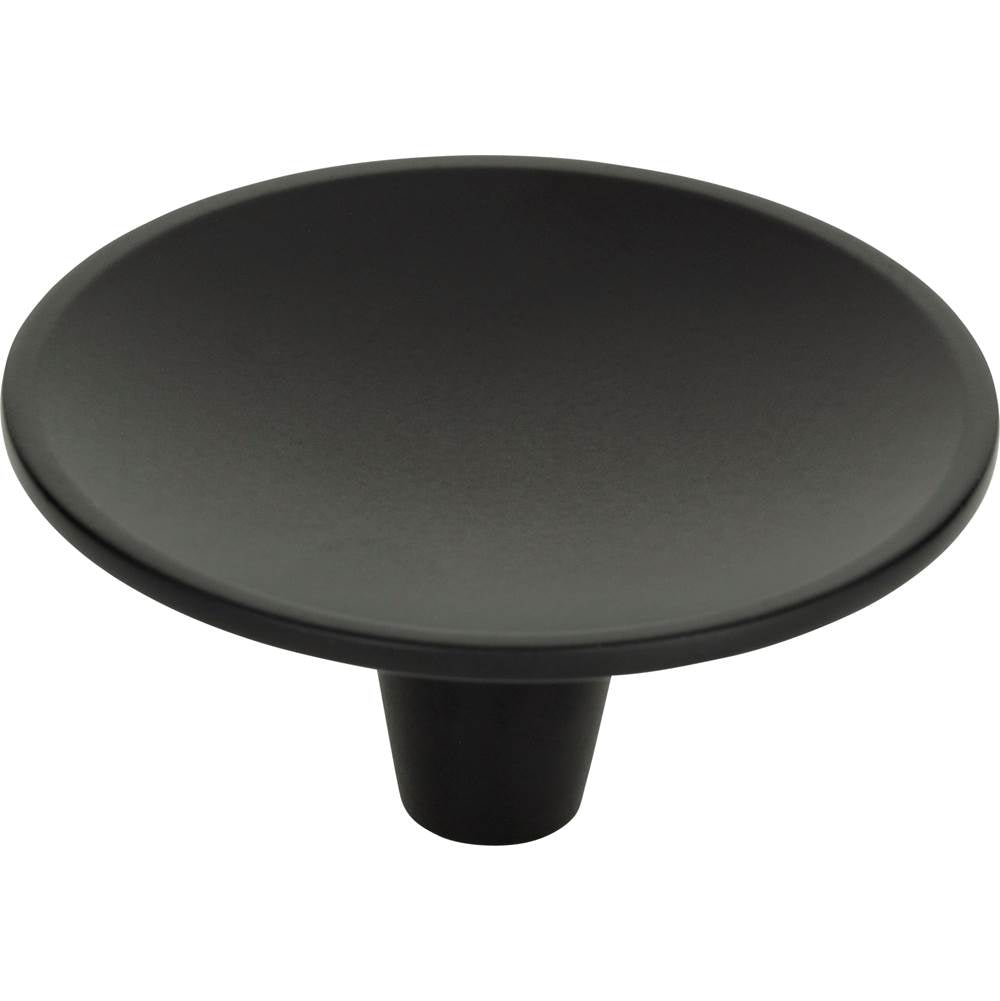 Atlas - Dap Round Knob 2 1/2 Inch Matte Black - Matte Black