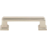 Atlas - Sutton Place Pull 3 Inch (c-c) Polished Nickel - Polished Nickel