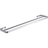 Atlas - Solange Bath Towel Bar 24 Inch Double Polished Chrome - Polished Chrome