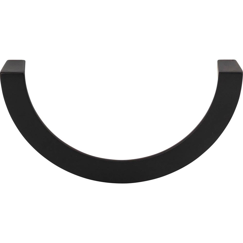 Atlas - Roundabout Pull 5 1/16 Inch (c-c) Matte Black - Matte Black