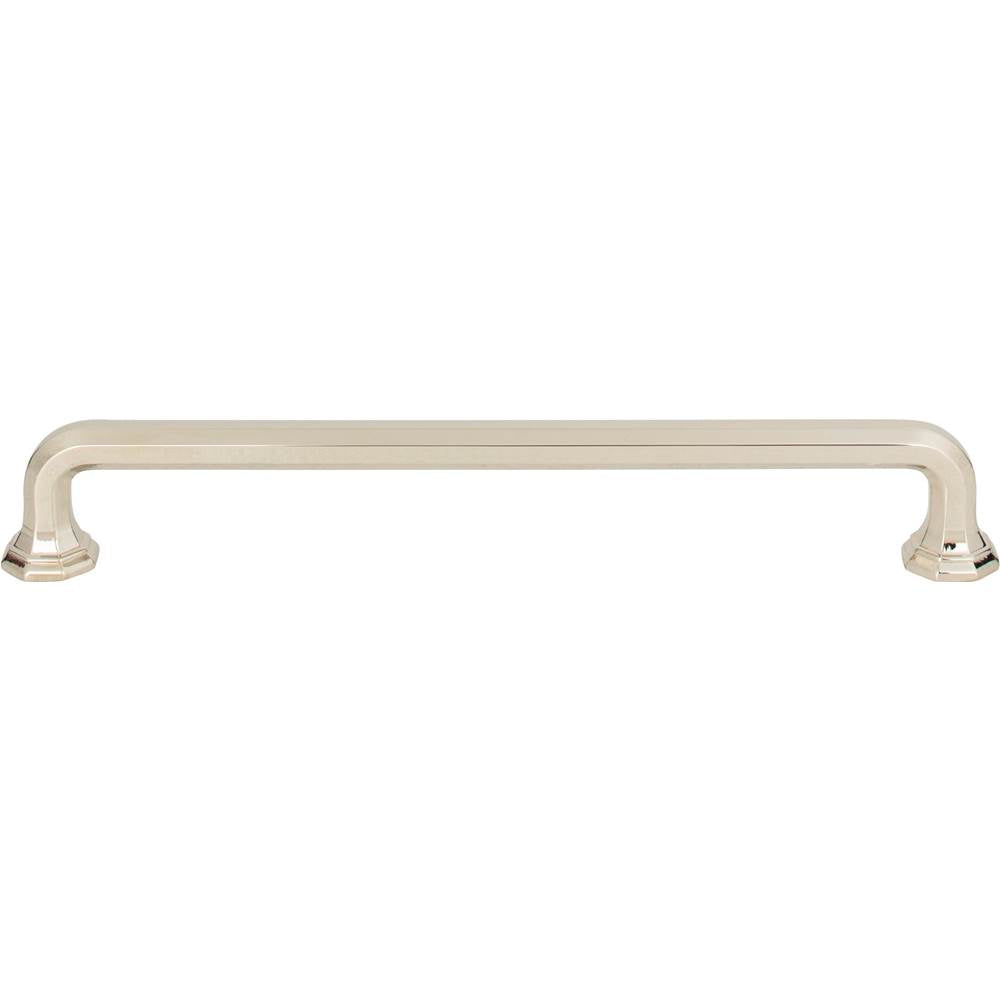 Atlas - Elizabeth Pull 7 9/16 Inch (c-c) Polished Nickel - Polished Nickel