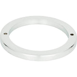 Atlas - Tableau Round Base 3 Inch Polished Chrome - Polished Chrome