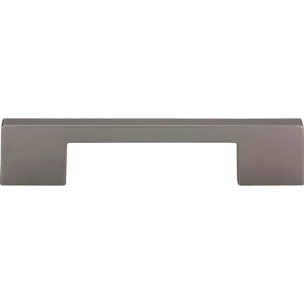 Atlas - Thin Square Pull 5 1/16 Inch (c-c) Slate - Slate