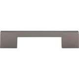 Atlas - Thin Square Pull 5 1/16 Inch (c-c) Slate - Slate