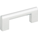 Round Rail Pull 3 Inch Matte Black