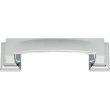 Sutton Place Cup Pull 3 Inch (c-c) Brushed Nickel