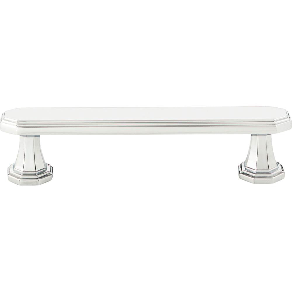 Atlas - Dickinson Pull 3 3/4 Inch (c-c) Polished Chrome - Polished Chrome