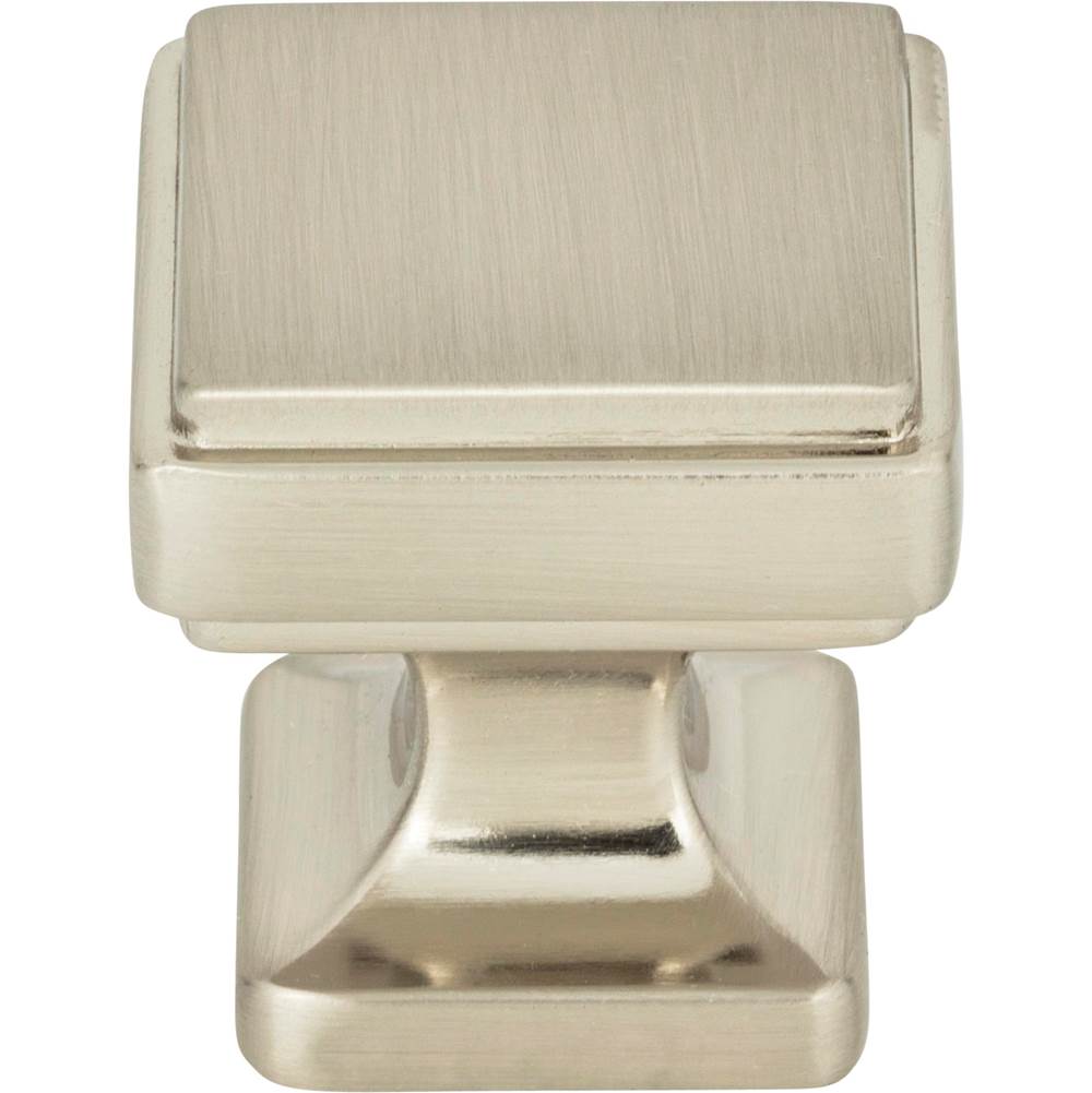 Atlas - Kate Knob 1 1/8 Inch Brushed Nickel - Brushed Nickel