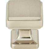 Atlas - Kate Knob 1 1/8 Inch Brushed Nickel - Brushed Nickel