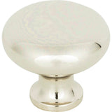 Atlas - Round Knob 1 1/4 Inch Polished Nickel - Polished Nickel