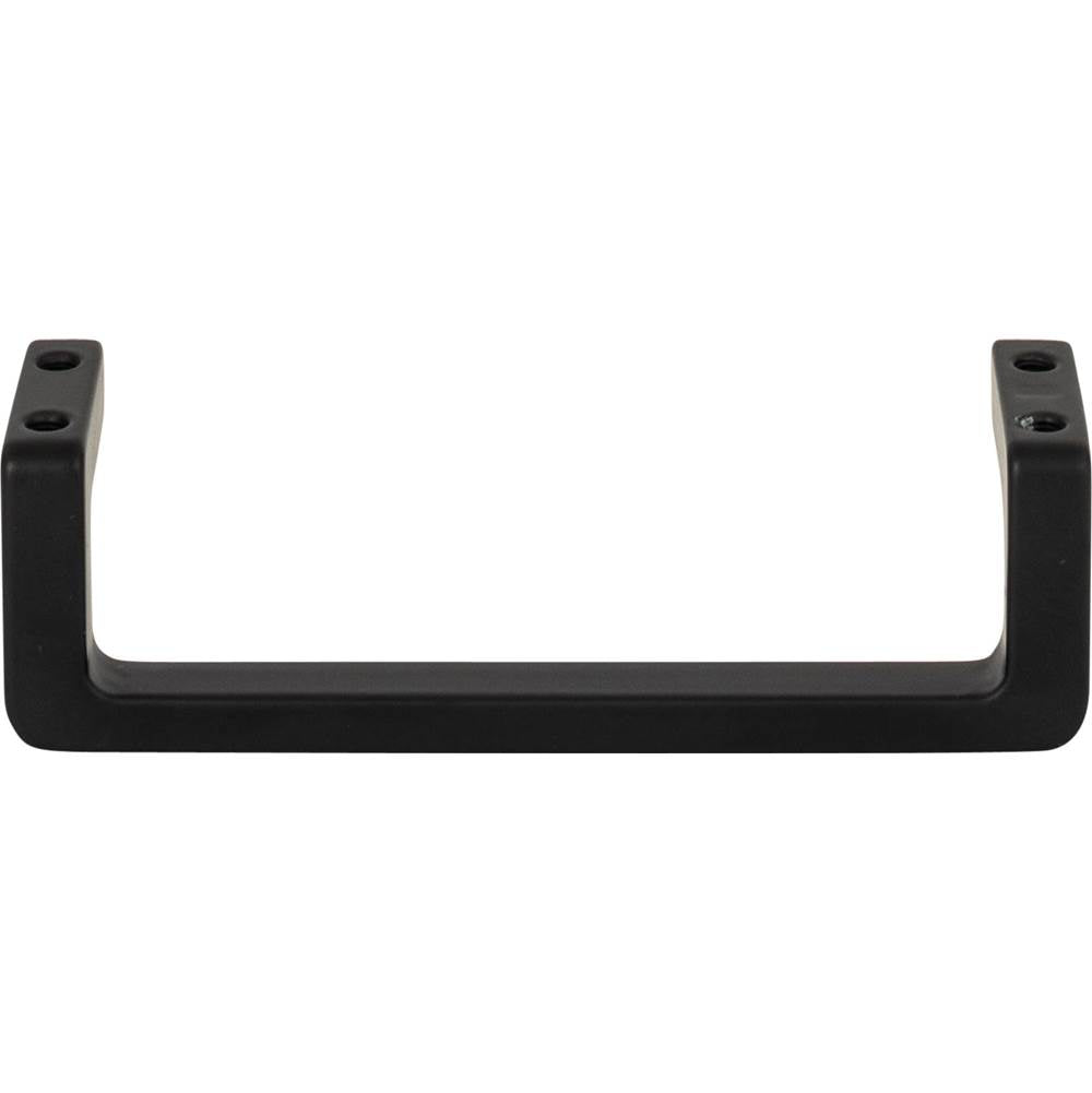 Atlas - Logan Pull 3 3/4 Inch (c-c) Matte Black - Matte Black