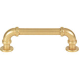 Atlas - Steam Punk Pull 3 3/4 Inch (c-c) Vintage Brass - Vintage Brass