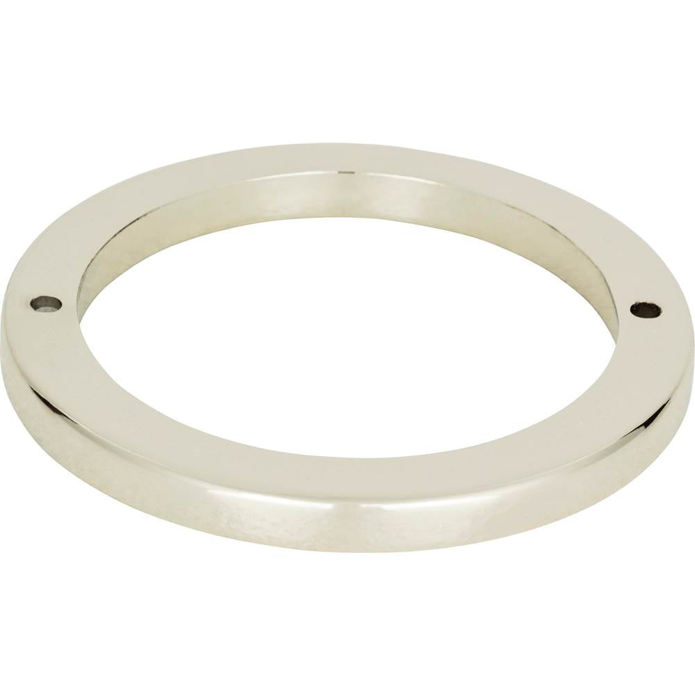 Atlas - Tableau Round Base 3 Inch Polished Nickel - Polished Nickel