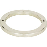 Atlas - Tableau Round Base 3 Inch Polished Nickel - Polished Nickel