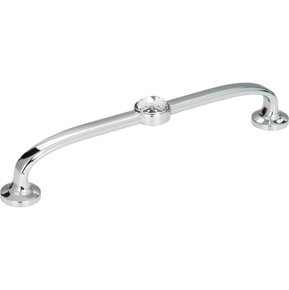 Legacy Crystal Bracelet Pull 5 1/16 Inch (c-c) Matte Black
