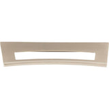 Atlas - Mid Century Tab Pull 5 1/16 Inch (c-c) Brushed Nickel - Brushed Nickel