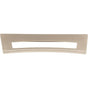 Atlas - Mid Century Tab Pull 5 1/16 Inch (c-c) Brushed Nickel - Brushed Nickel
