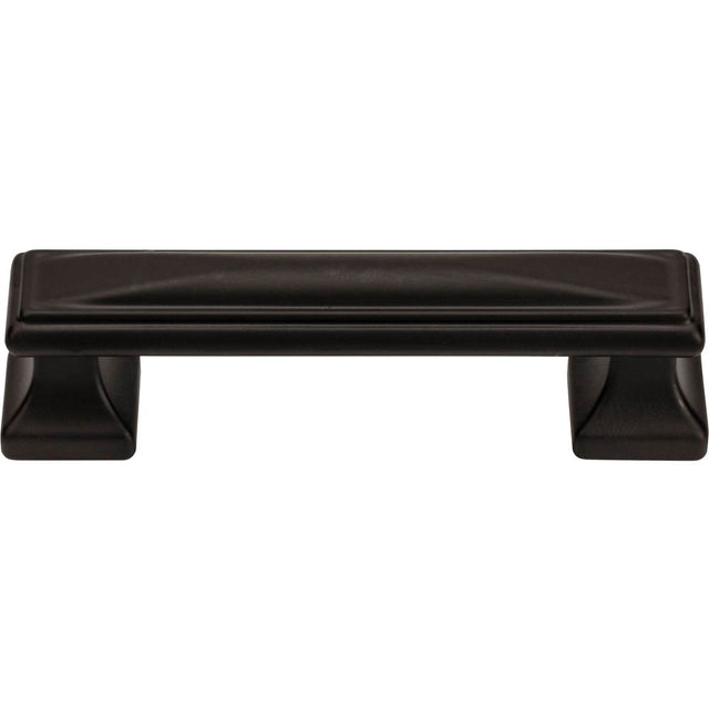 Atlas - Wadsworth Pull 3 3/4 Inch (c-c) Matte Black - Matte Black
