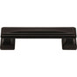 Atlas - Wadsworth Pull 3 3/4 Inch (c-c) Matte Black - Matte Black