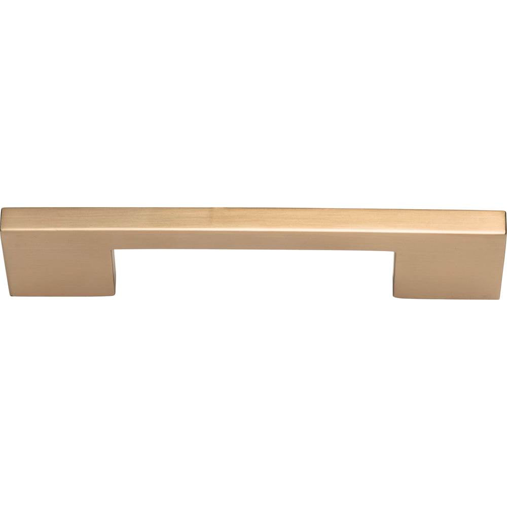 Thin Square Pull 5 1/16 Inch (c-c) Matte Black