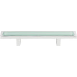 Atlas - Spa Green Pull 3 Inch (c-c) Polished Chrome - Polished Chrome