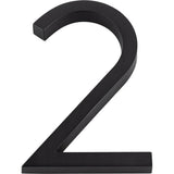 Atlas - Modern Avalon No.2 6 Inch Matte Black - Matte Black