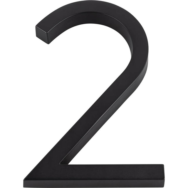 Atlas - Modern Avalon No.2 6 Inch Matte Black - Matte Black