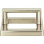 Atlas - Tableau Square Base and Top 1 13/16 Inch (c-c) Brushed Nickel - Brushed Nickel