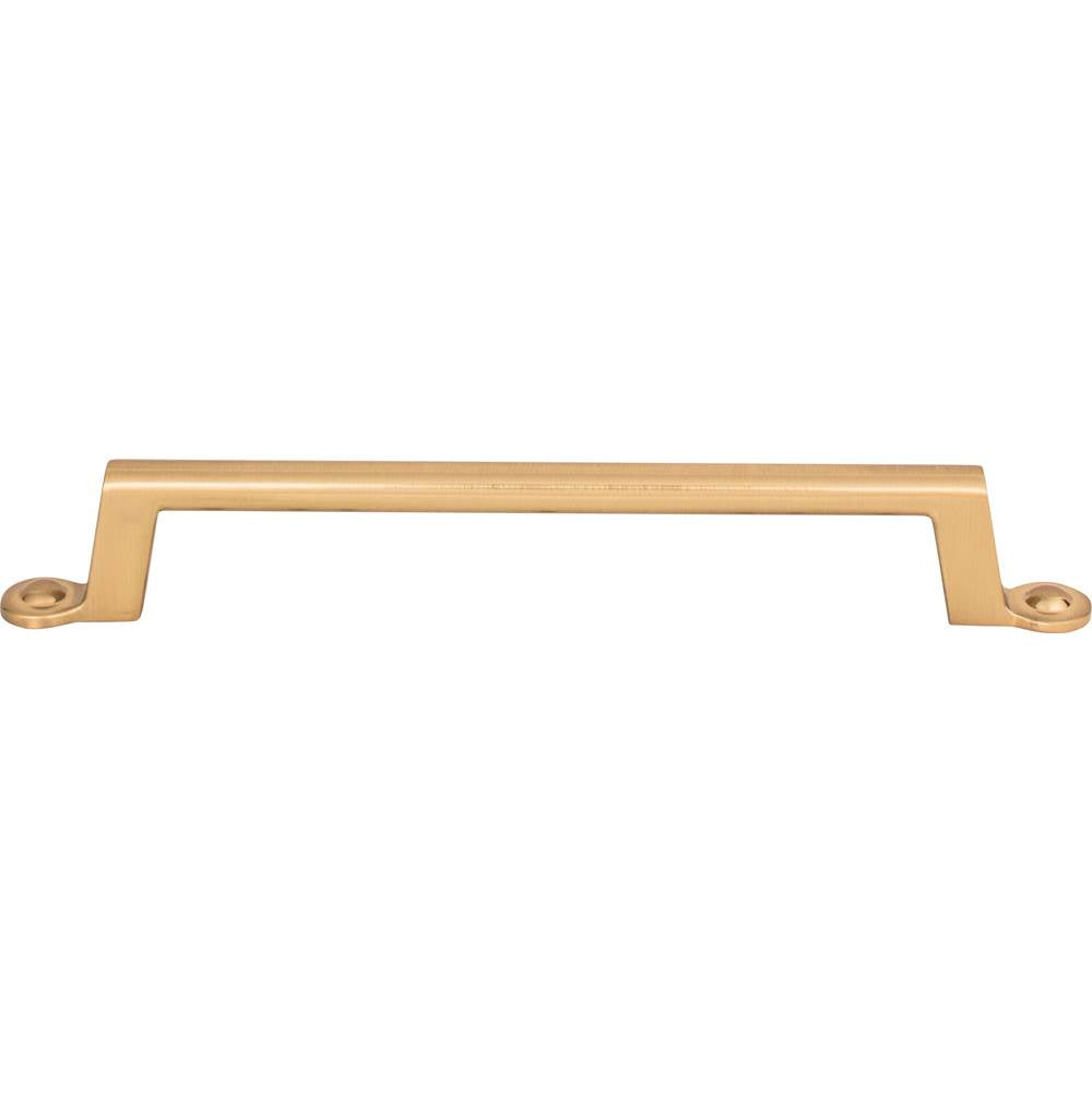 Atlas - Bradbury Pull 6 5/16 Inch (c-c) Warm Brass - Warm Brass