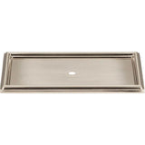 Atlas - Campaign Rope Backplate 3 11/16 Inch Brushed Nickel - Brushed Nickel