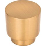 Atlas - Tom Tom Knob 1 1/4 Inch Warm Brass - Warm Brass