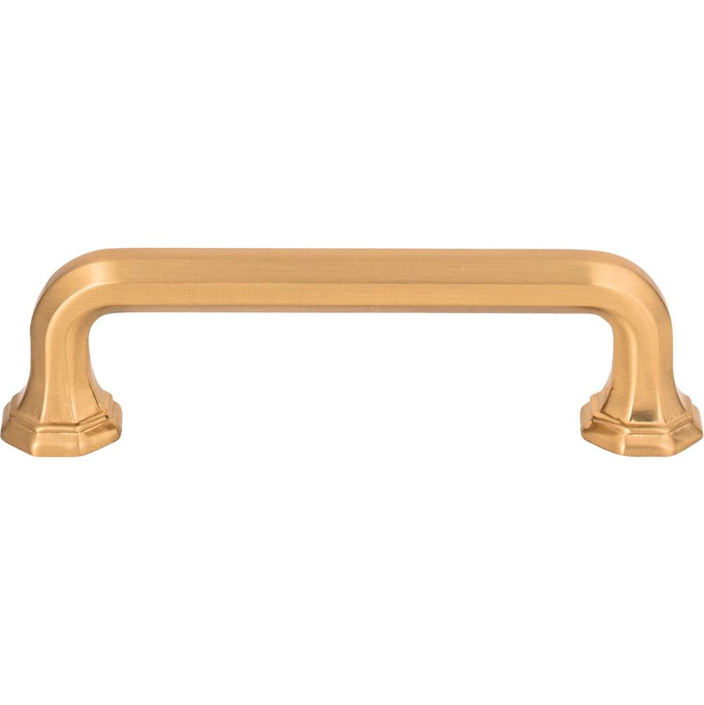 Atlas - Elizabeth Pull 3 3/4 Inch (c-c) Warm Brass - Warm Brass