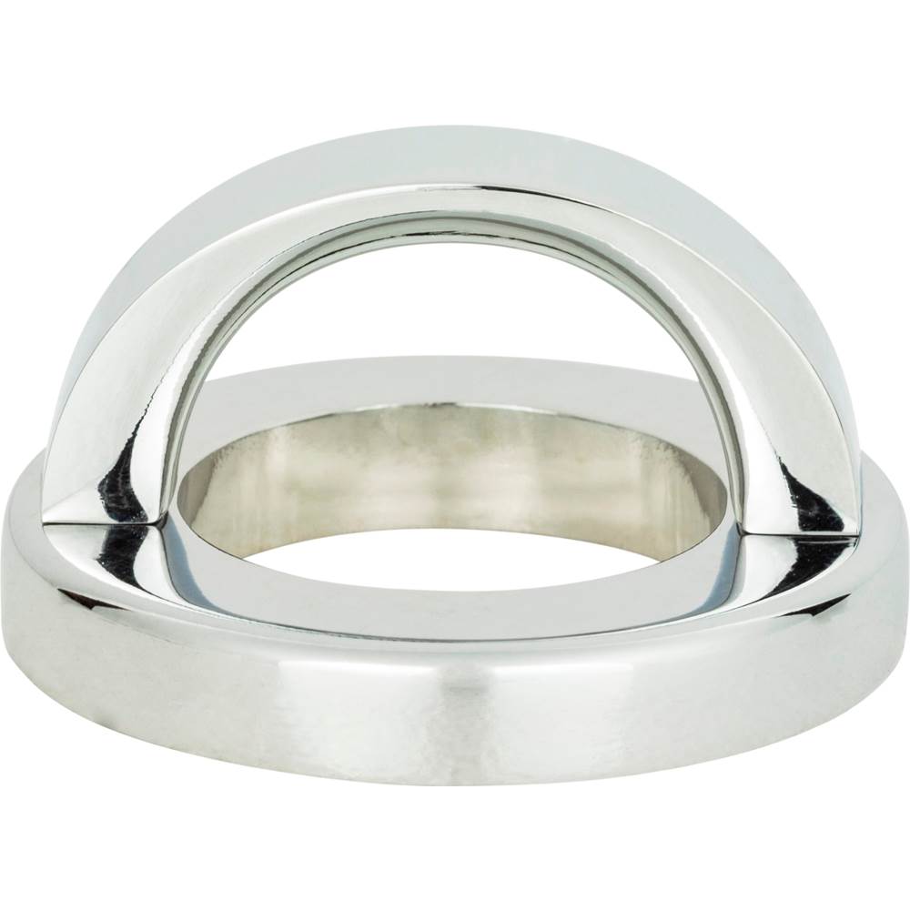 Atlas - Tableau Round Base and Top 1 7/16 Inch (c-c) Polished Chrome - Polished Chrome
