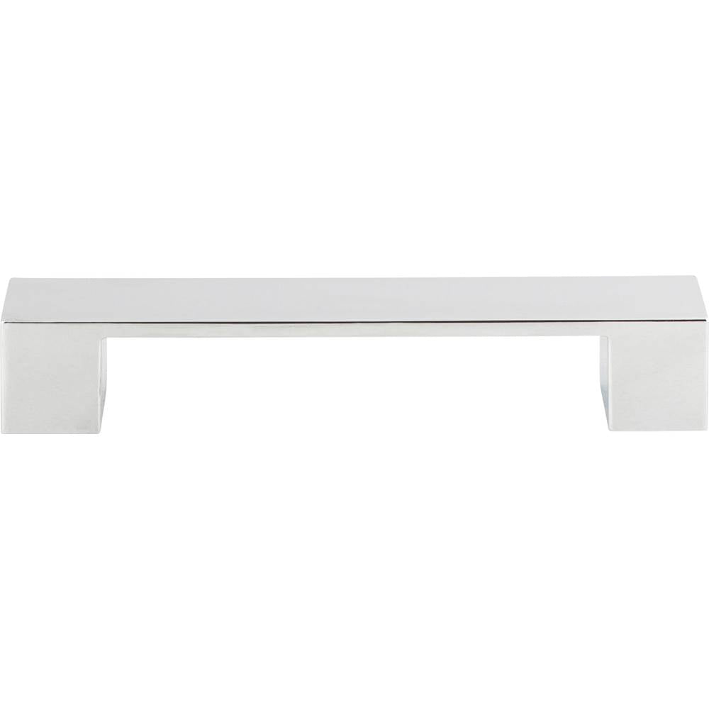 Atlas - Wide Square Pull 5 1/16 Inch (c-c) Polished Chrome - Polished Chrome