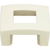 Atlas - Centinel Square Knob 1 1/4 Inch (c-c) Polished Nickel - Polished Nickel
