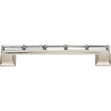 Legacy Crystal Pull 5 1/16 Inch (c-c) Matte Black