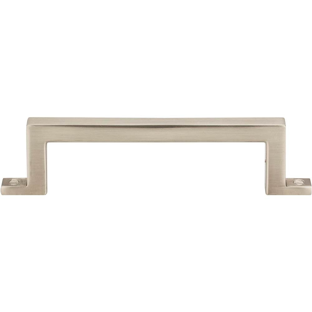 Atlas - Campaign Bar Pull 3 3/4 Inch (c-c) Brushed Nickel - Brushed Nickel