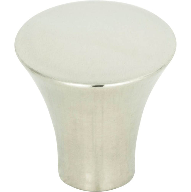 Atlas - Fluted Knob 7/8 Inch Polished Stainless Steel - Polished Stainless Steel