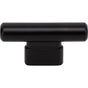 Atlas - Holloway T-Knob 2 1/2 Inch Matte Black - Matte Black