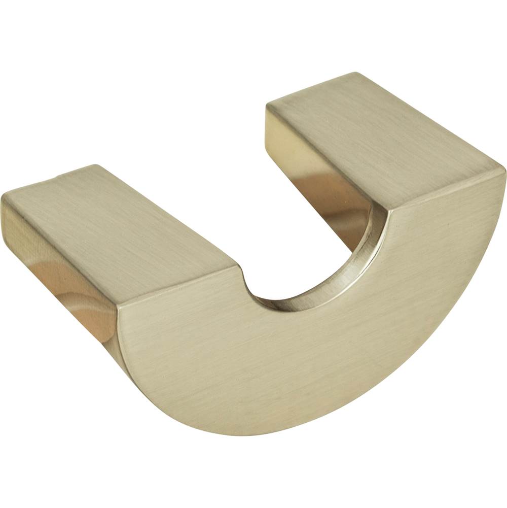 Roundabout Knob 1 1/4 Inch (c-c) Matte Black