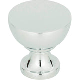 Atlas - Shelley Round Knob 1 1/4 Inch Polished Chrome - Polished Chrome