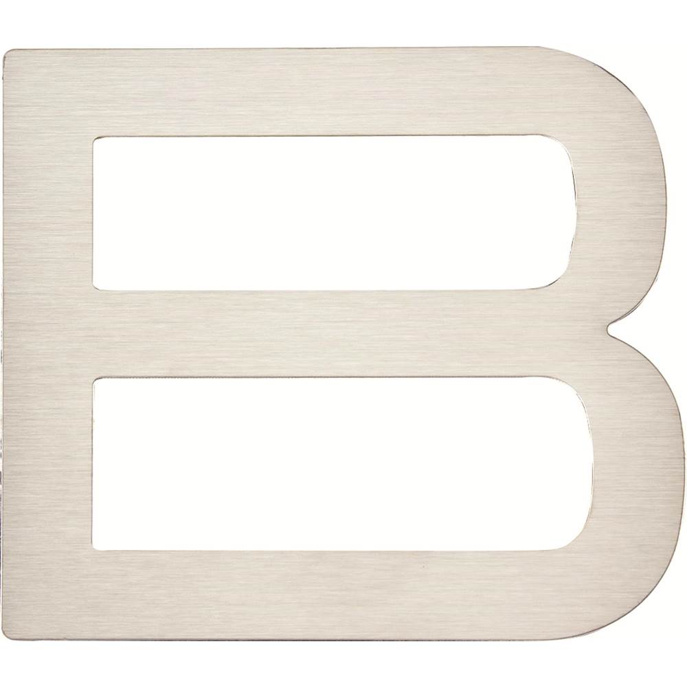 Atlas - Paragon Letter B  Stainless Steel - Stainless Steel
