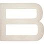 Atlas - Paragon Letter B  Stainless Steel - Stainless Steel