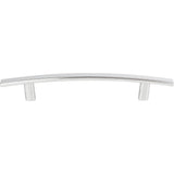 Atlas - Curved Line Pull 5 1/16 Inch (c-c) Polished Chrome - Polished Chrome