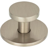 Atlas - Dot Knob 1 1/4 Inch Brushed Nickel - Brushed Nickel
